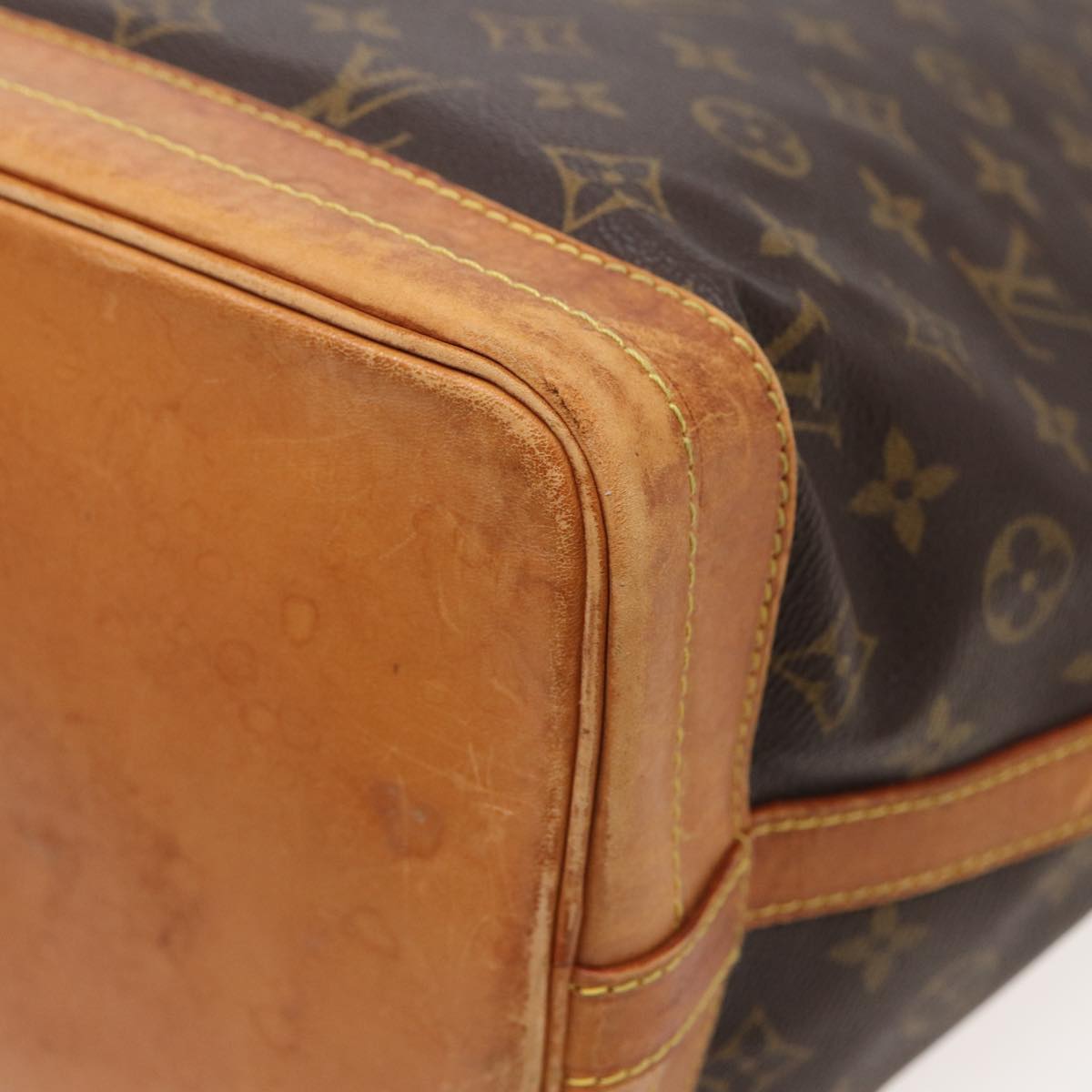 LOUIS VUITTON Monogram Noe Shoulder Bag M42224 LV 82525