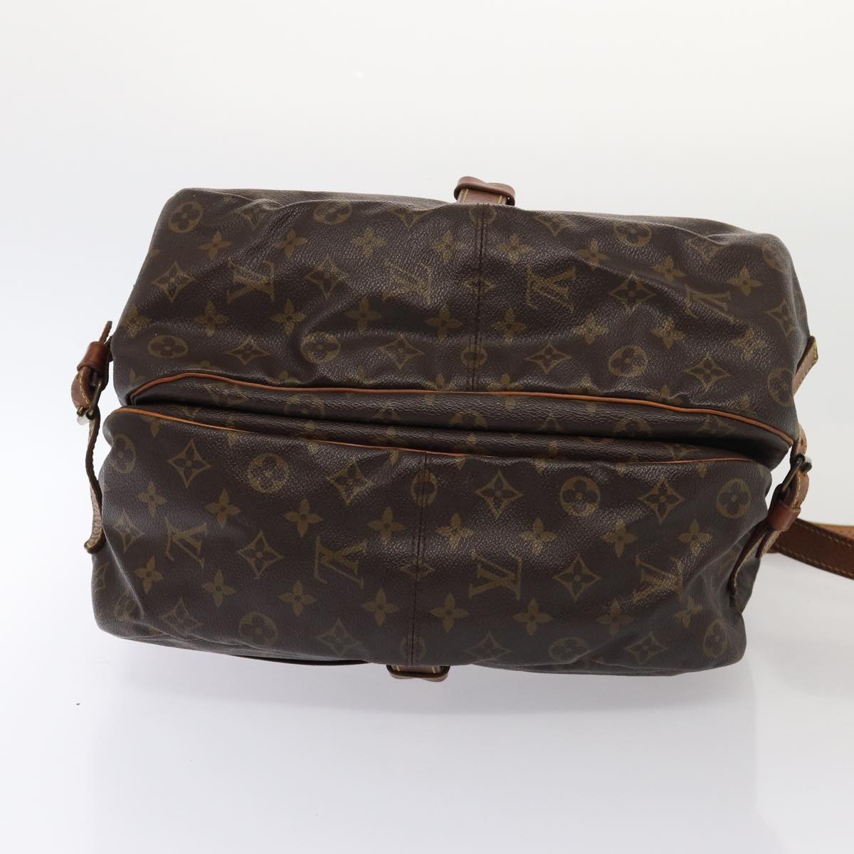 LOUIS VUITTON Monogram Saumur 35 Shoulder Bag M42254 LV 82537