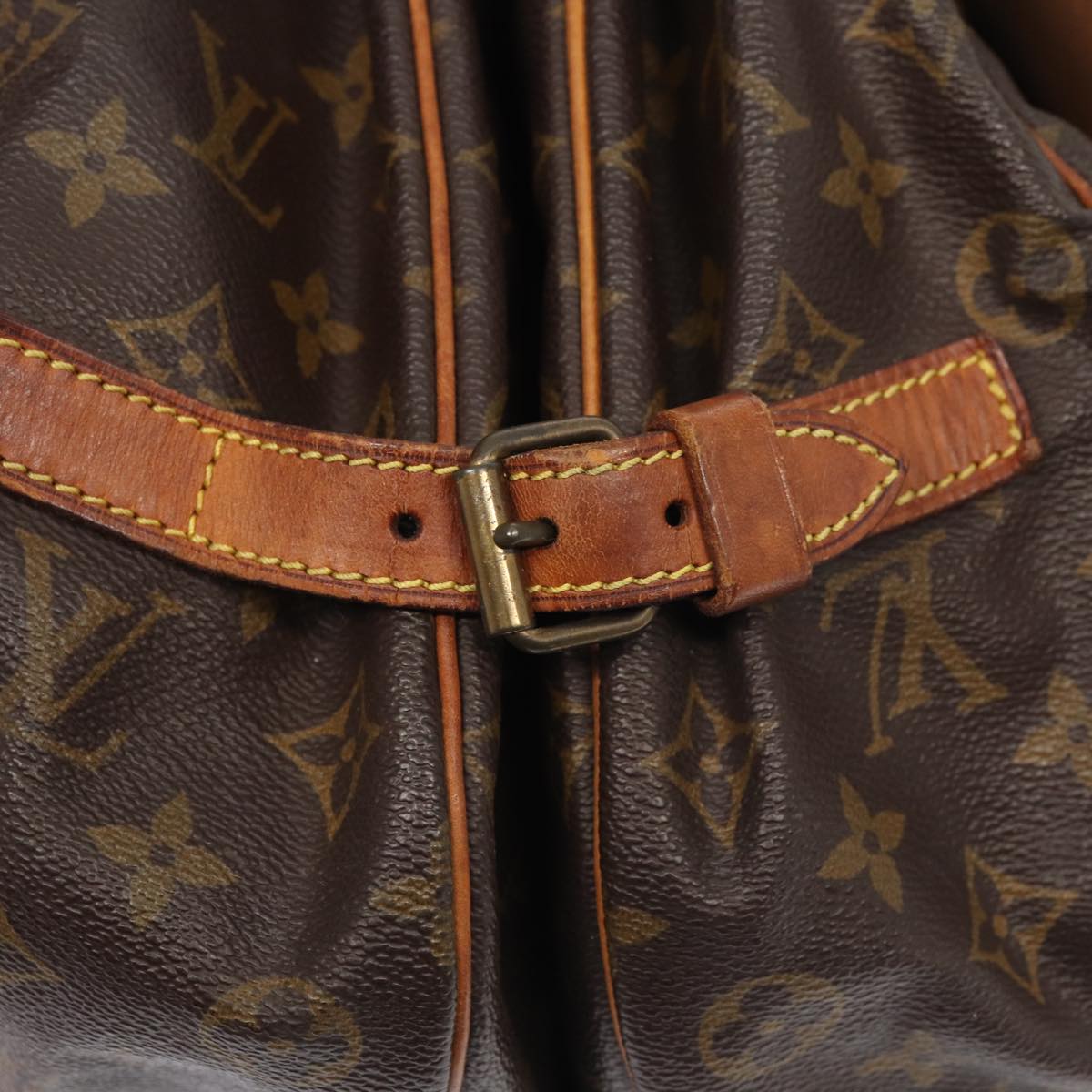 LOUIS VUITTON Monogram Saumur 35 Shoulder Bag M42254 LV 82537