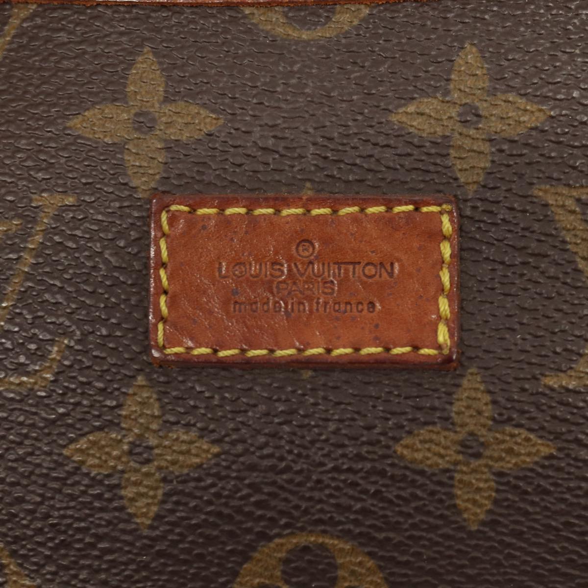 LOUIS VUITTON Monogram Saumur 35 Shoulder Bag M42254 LV 82537