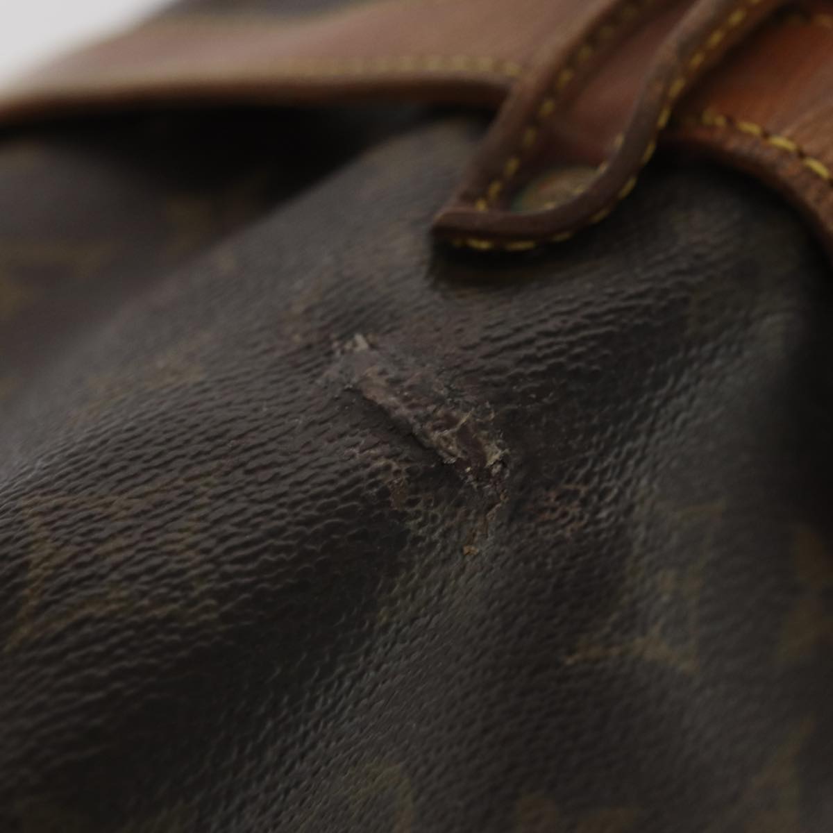 LOUIS VUITTON Monogram Saumur 35 Shoulder Bag M42254 LV 82537