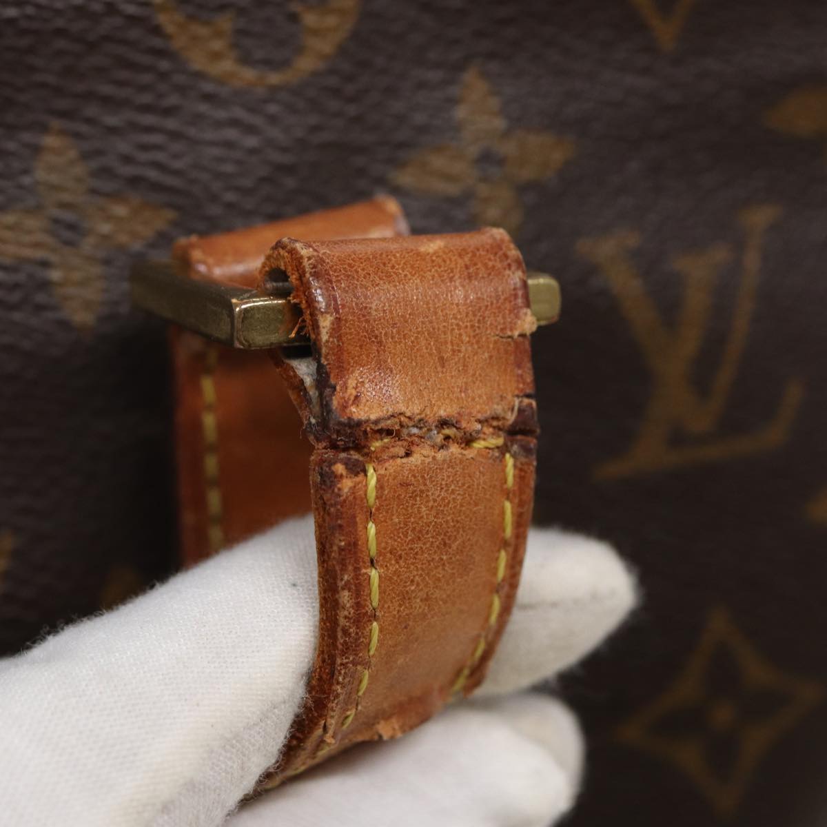 LOUIS VUITTON Monogram Cabas Mezzo Tote Bag M51151 LV 82541