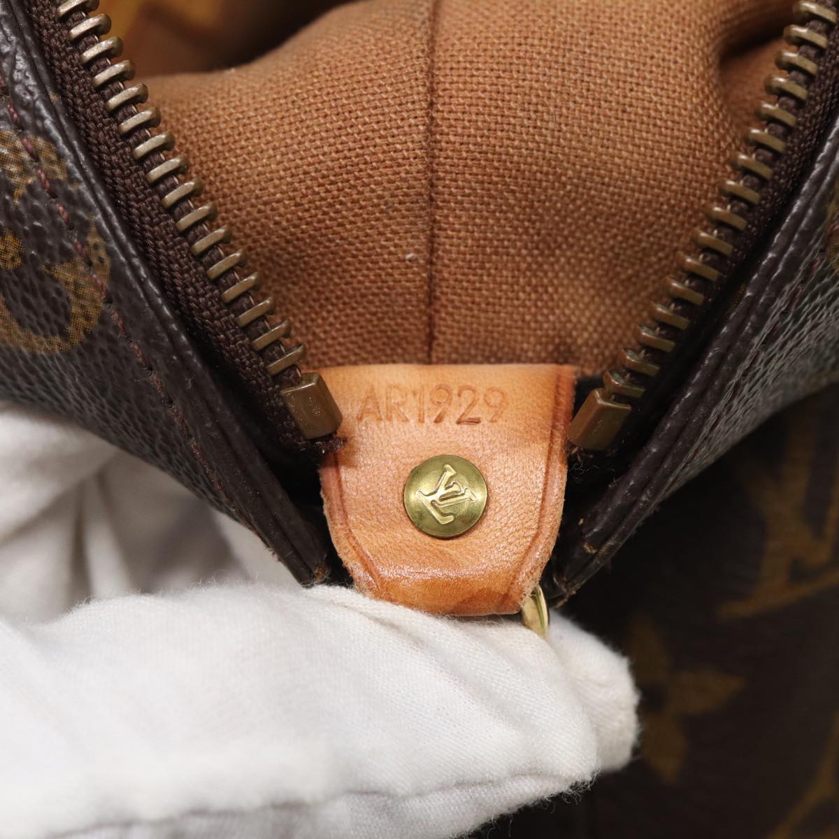 LOUIS VUITTON Monogram Cabas Mezzo Tote Bag M51151 LV 82541