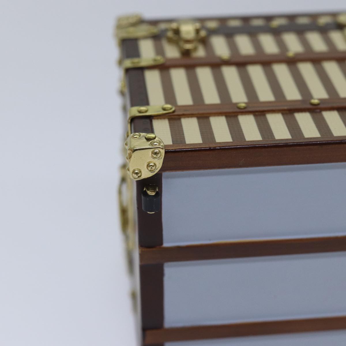 LOUIS VUITTON MALLE COURRIER 1888 Paper weight Beige Brown M99729 LV 82557