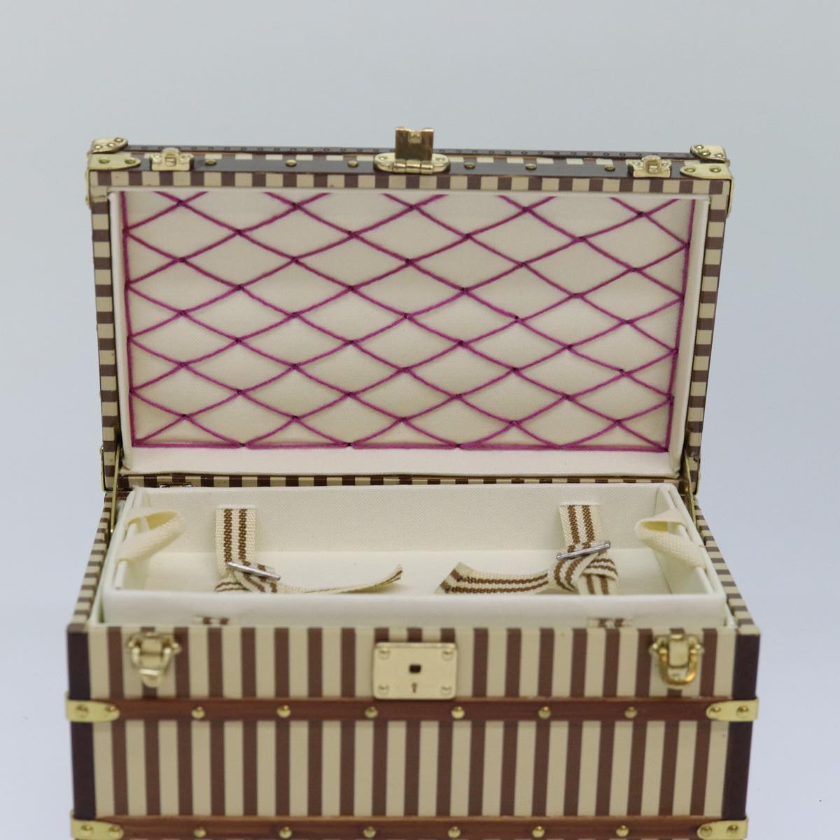 LOUIS VUITTON MALLE COURRIER 1888 Paper weight Beige Brown M99729 LV 82557