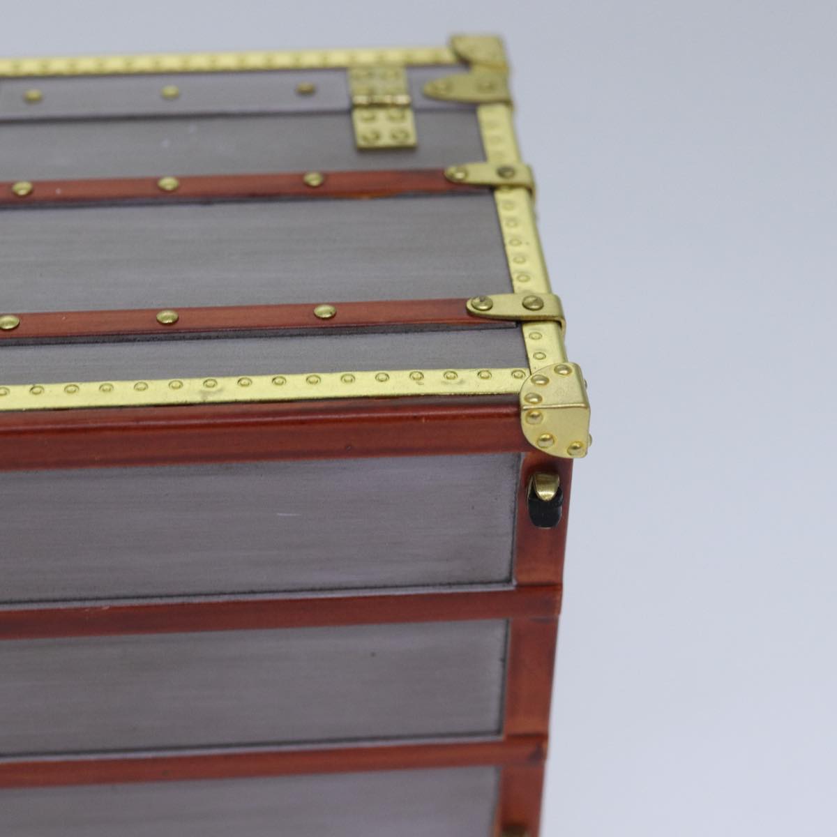LOUIS VUITTON Trunk Accessory Case VIP only Purple Gold M99455 LV 82558
