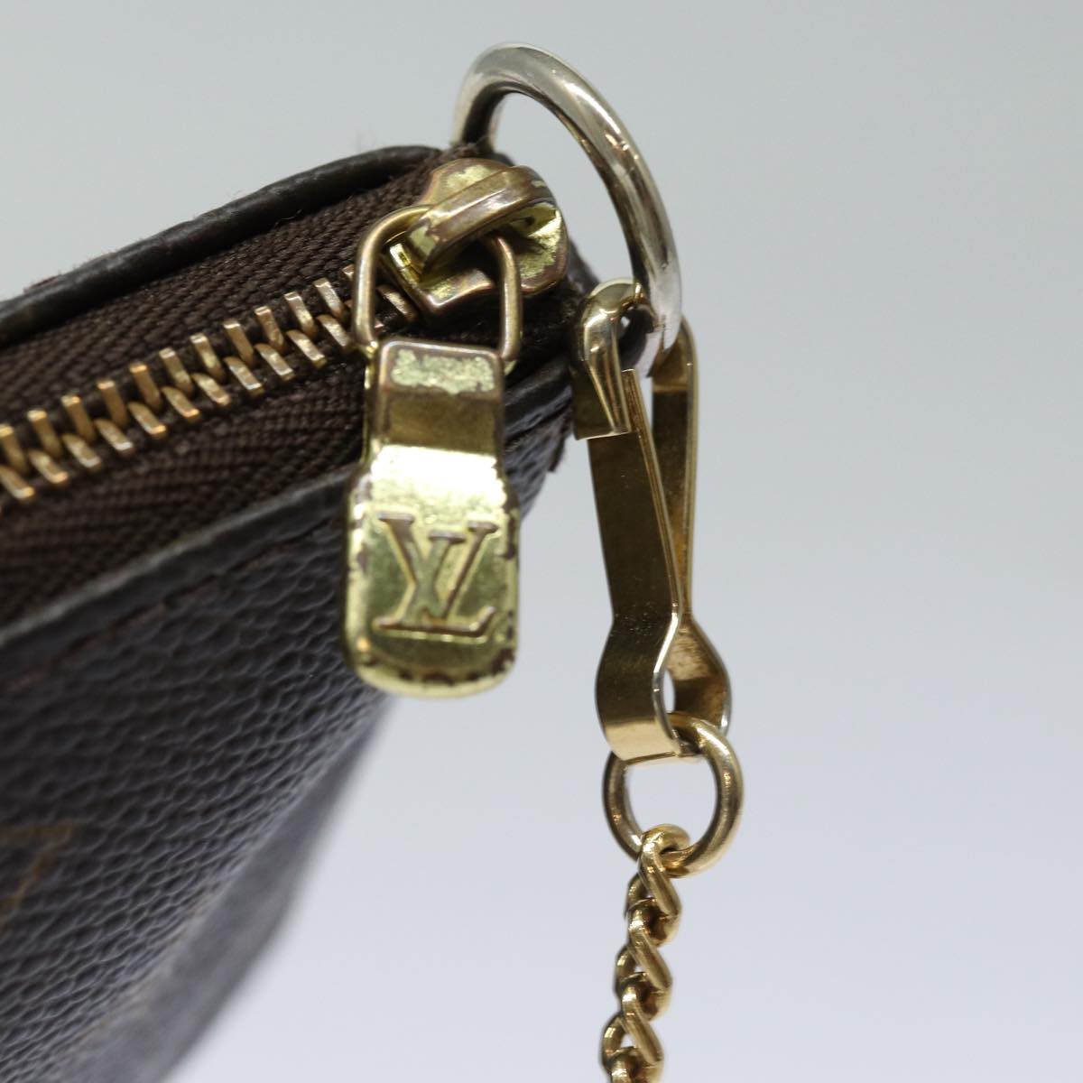 LOUIS VUITTON Monogram Mini Pochette Accessoires Pouch M58009 LV 82575