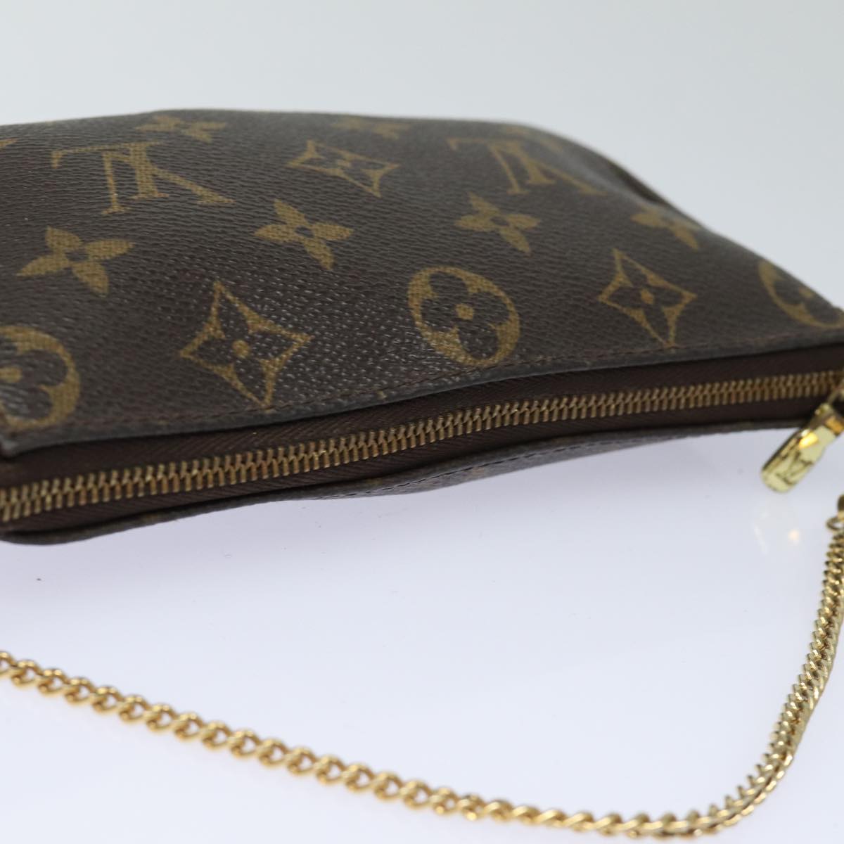 LOUIS VUITTON Monogram Mini Pochette Accessoires Pouch M58009 LV 82575