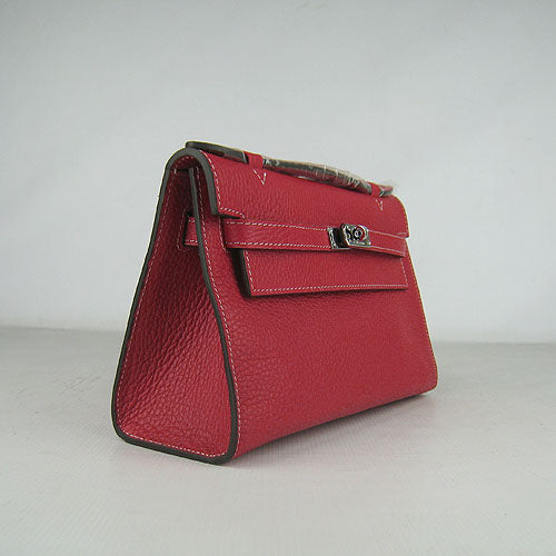 Luxury Hermes Kelly 22cm handbag H008 red