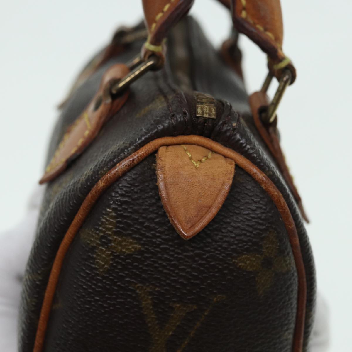 LOUIS VUITTON Monogram Mini Speedy Hand Bag M41534 LV 82590