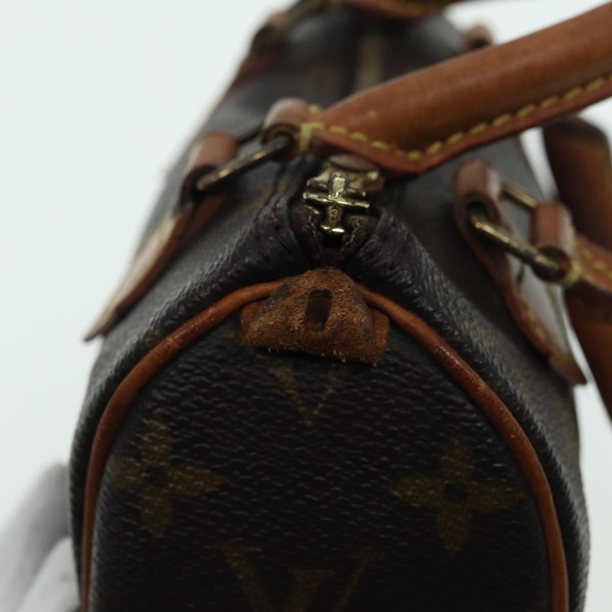 LOUIS VUITTON Monogram Mini Speedy Hand Bag M41534 LV 82590