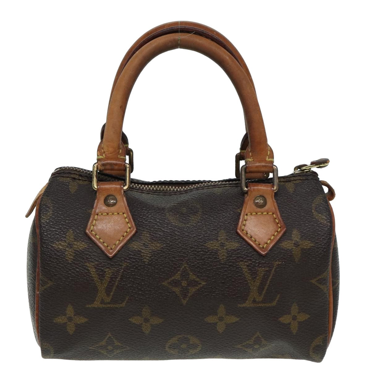 LOUIS VUITTON Monogram Mini Speedy Hand Bag M41534 LV 82590