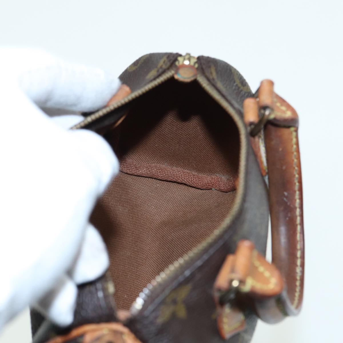 LOUIS VUITTON Monogram Mini Speedy Hand Bag M41534 LV 82590