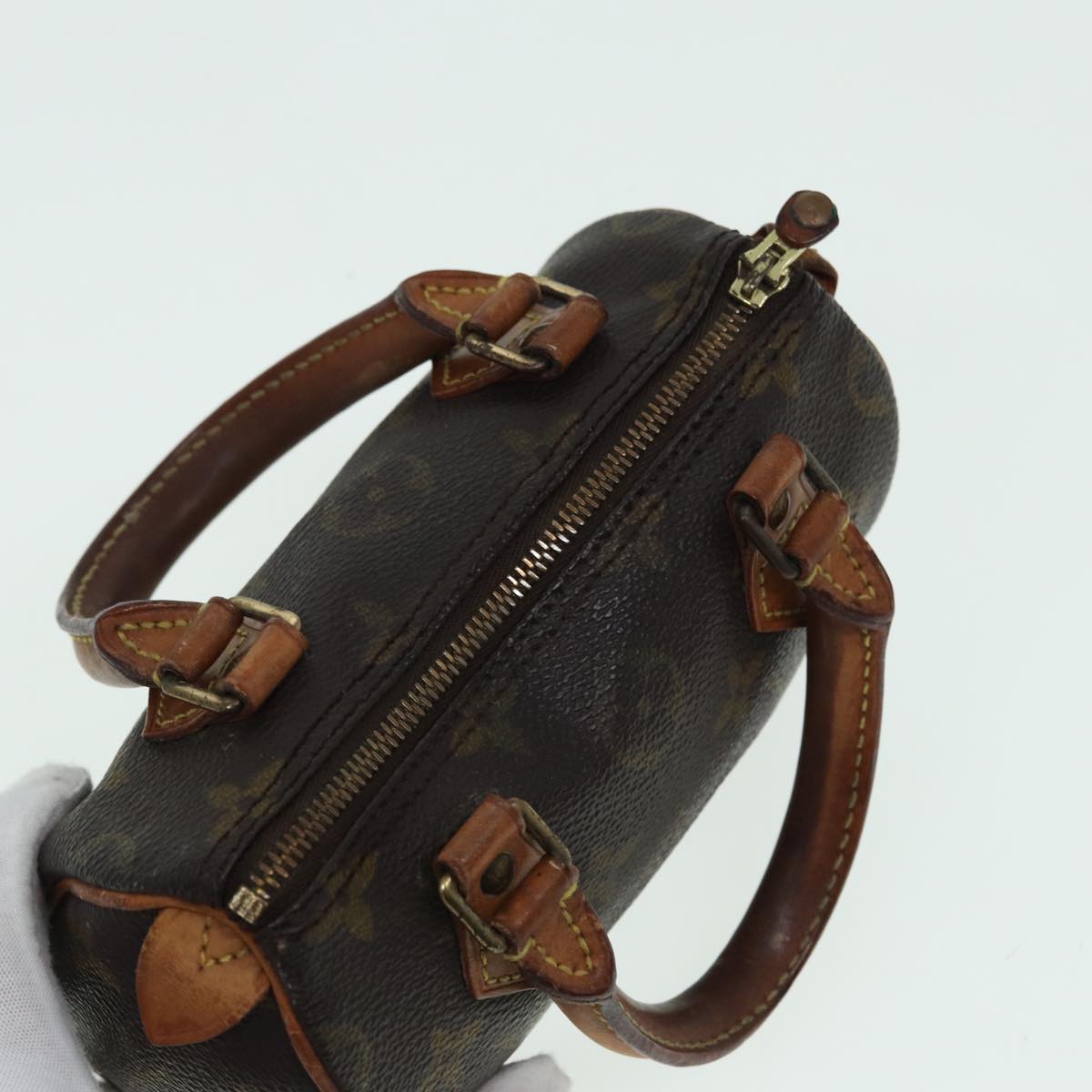 LOUIS VUITTON Monogram Mini Speedy Hand Bag M41534 LV 82590