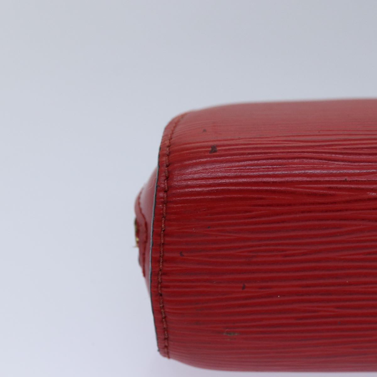LOUIS VUITTON Epi Dauphine PM Pouch Castilian Red M48447 LV 82593
