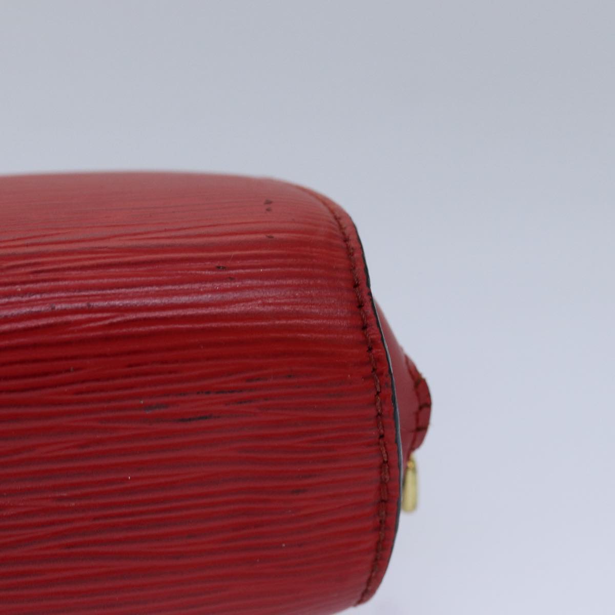 LOUIS VUITTON Epi Dauphine PM Pouch Castilian Red M48447 LV 82593