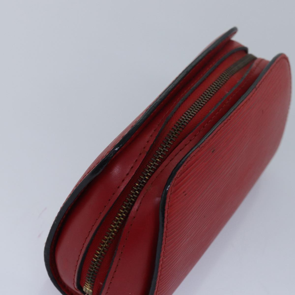 LOUIS VUITTON Epi Dauphine PM Pouch Castilian Red M48447 LV 82593
