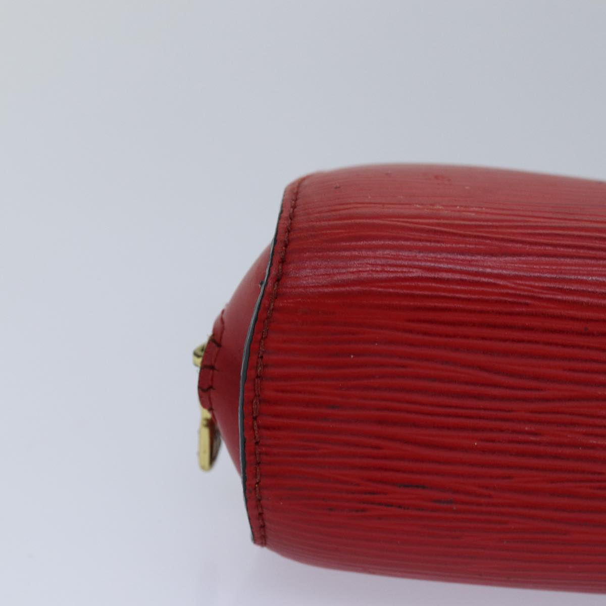 LOUIS VUITTON Epi Dauphine PM Pouch Castilian Red M48447 LV 82593