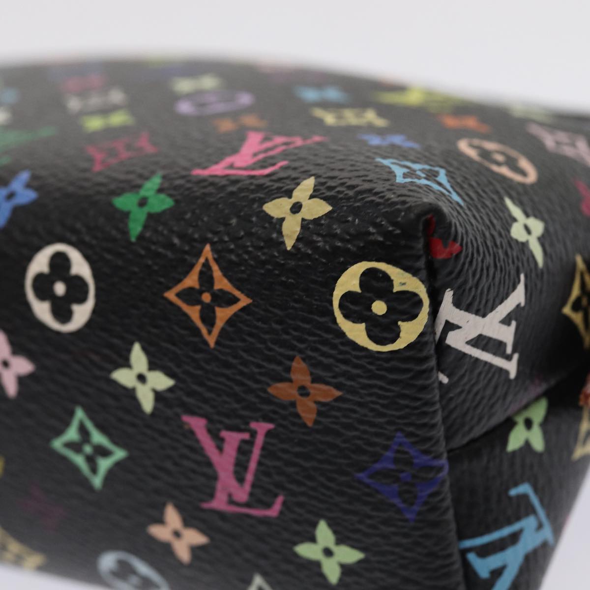 LOUIS VUITTON Monogram Multicolor Pochette Cosmetic Pouch M47355 LV 82594