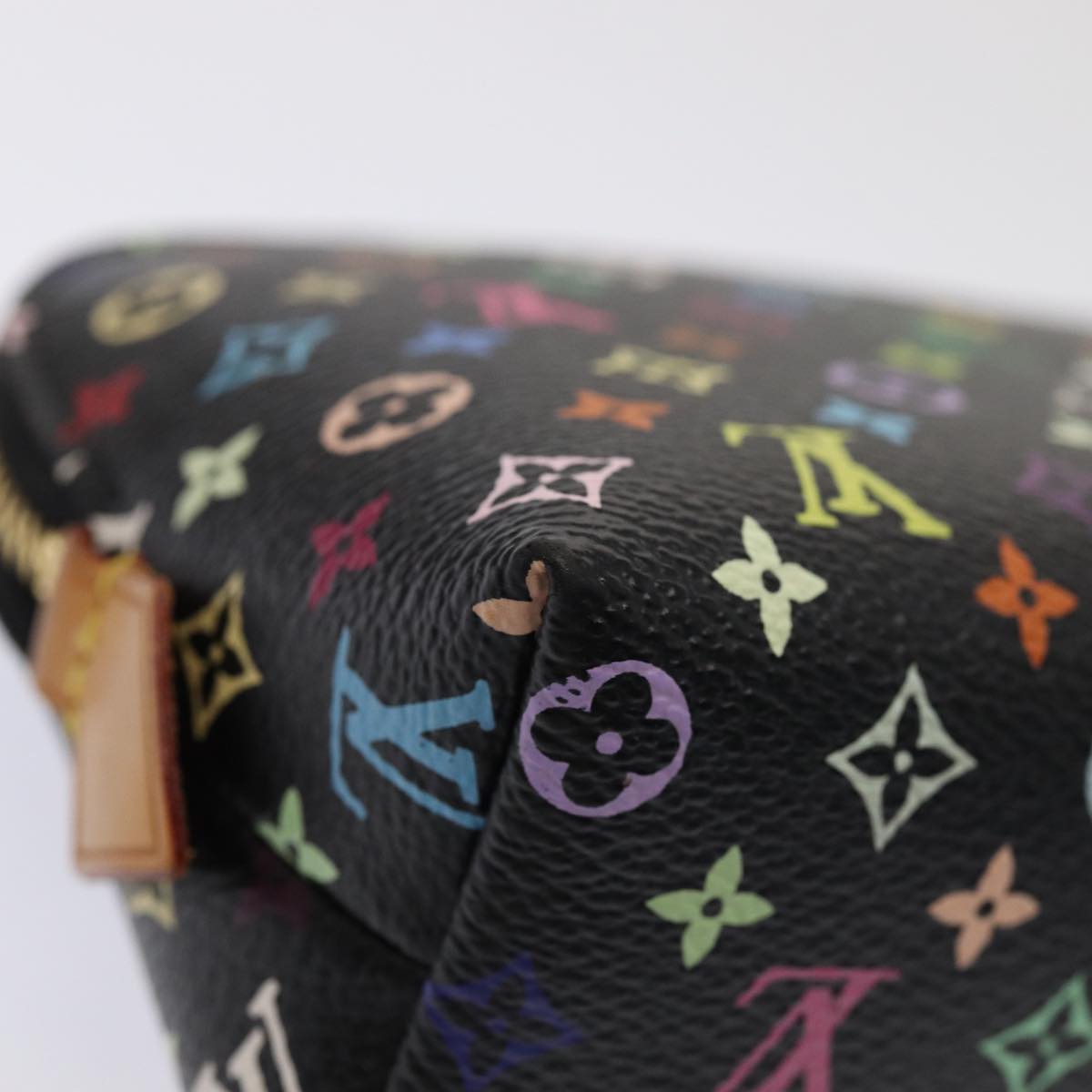 LOUIS VUITTON Monogram Multicolor Pochette Cosmetic Pouch M47355 LV 82594