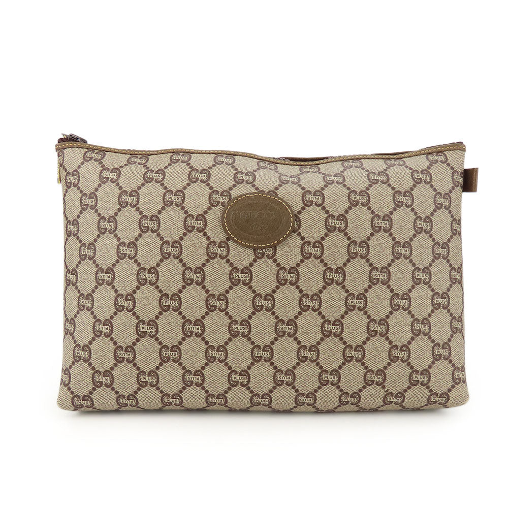 Luxury Gucci Trending 2025 GG Plus Beige Clutch Bag