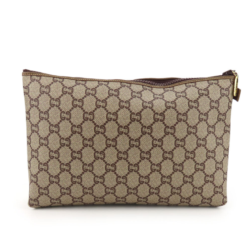 Luxury Gucci Trending 2025 GG Plus Beige Clutch Bag