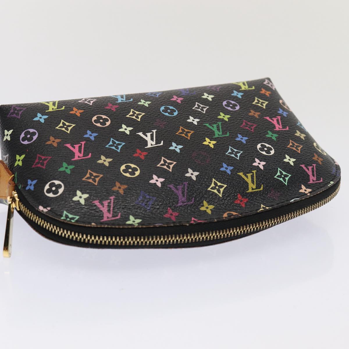 LOUIS VUITTON Monogram Multicolor Pochette Cosmetic Pouch M47355 LV 82594