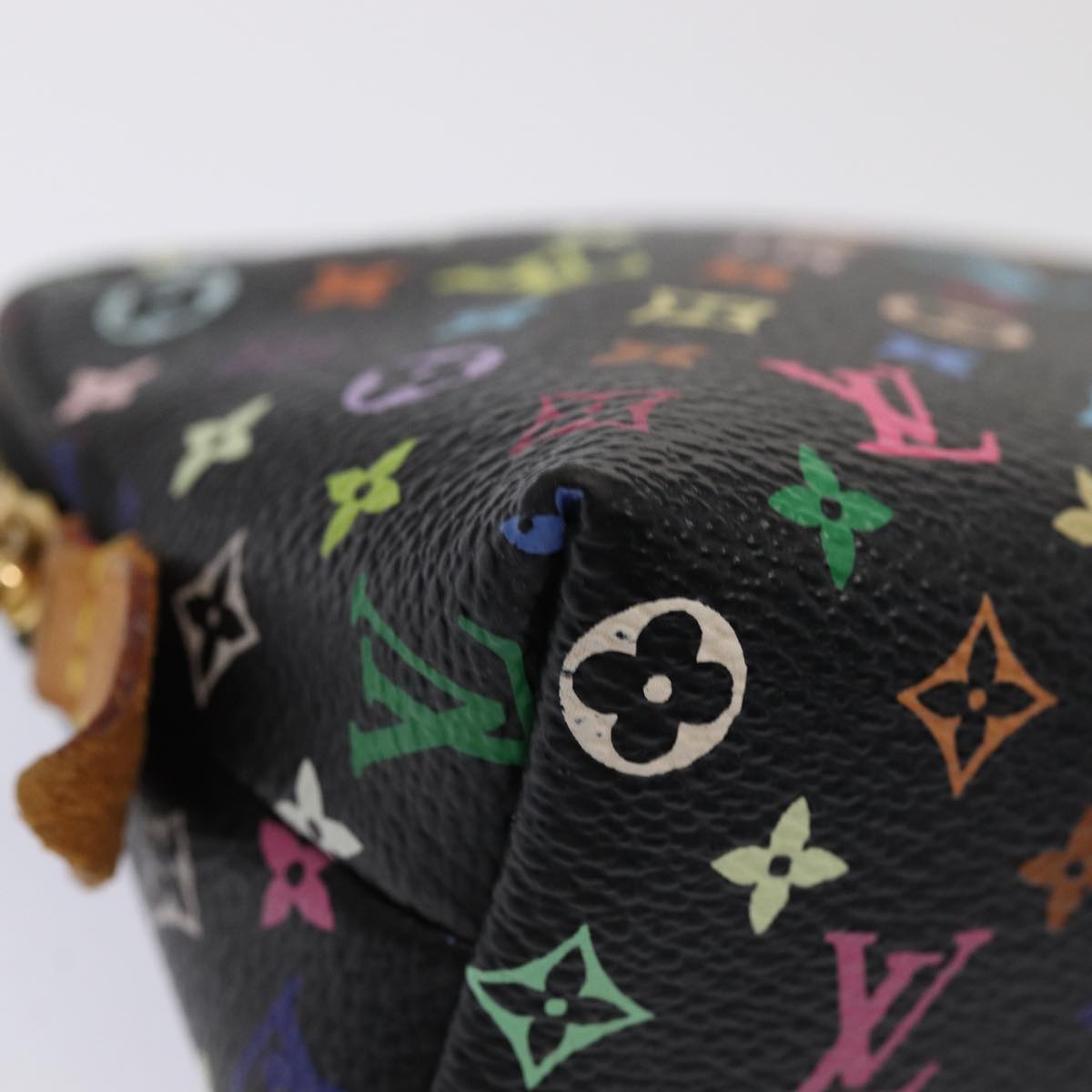 LOUIS VUITTON Monogram Multicolor Pochette Cosmetic Pouch M47355 LV 82594