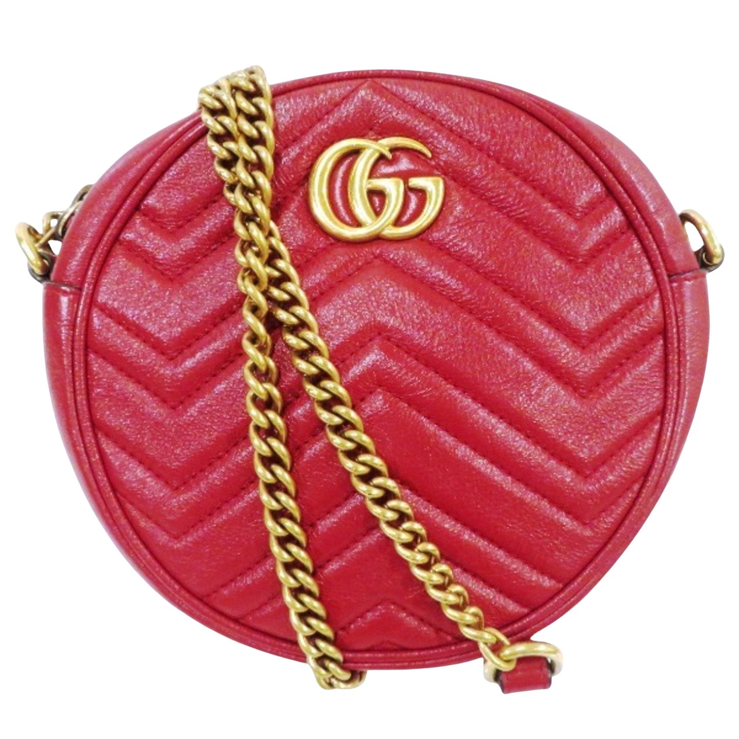 Gucci Gg Marmont  Leather Shoulder Bag ()
