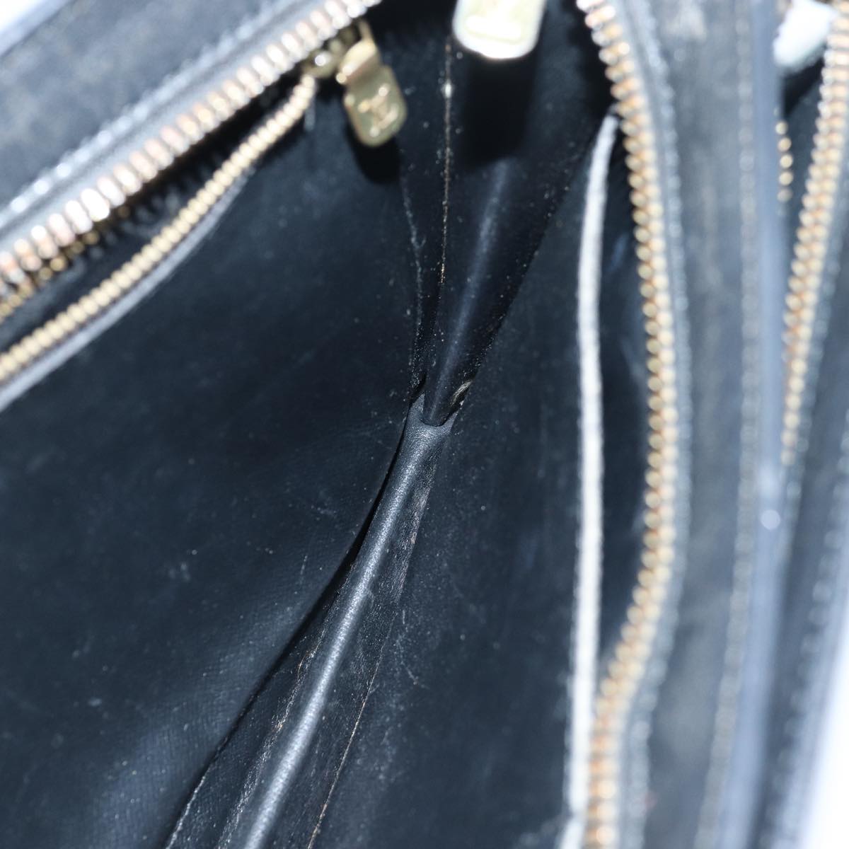 LOUIS VUITTON Epi Angian Shoulder Bag 2way Black M52112 LV 82603