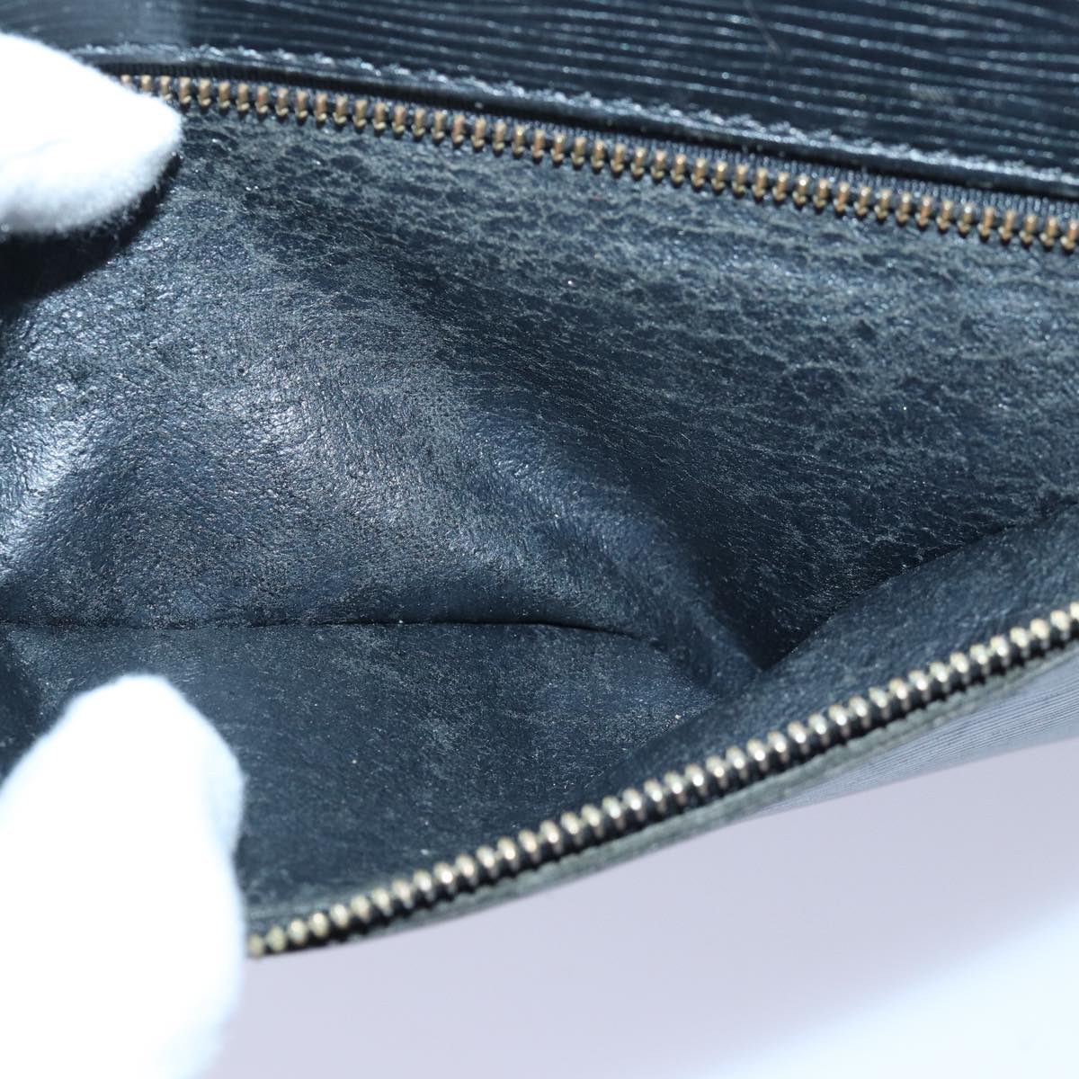 LOUIS VUITTON Epi Angian Shoulder Bag 2way Black M52112 LV 82603