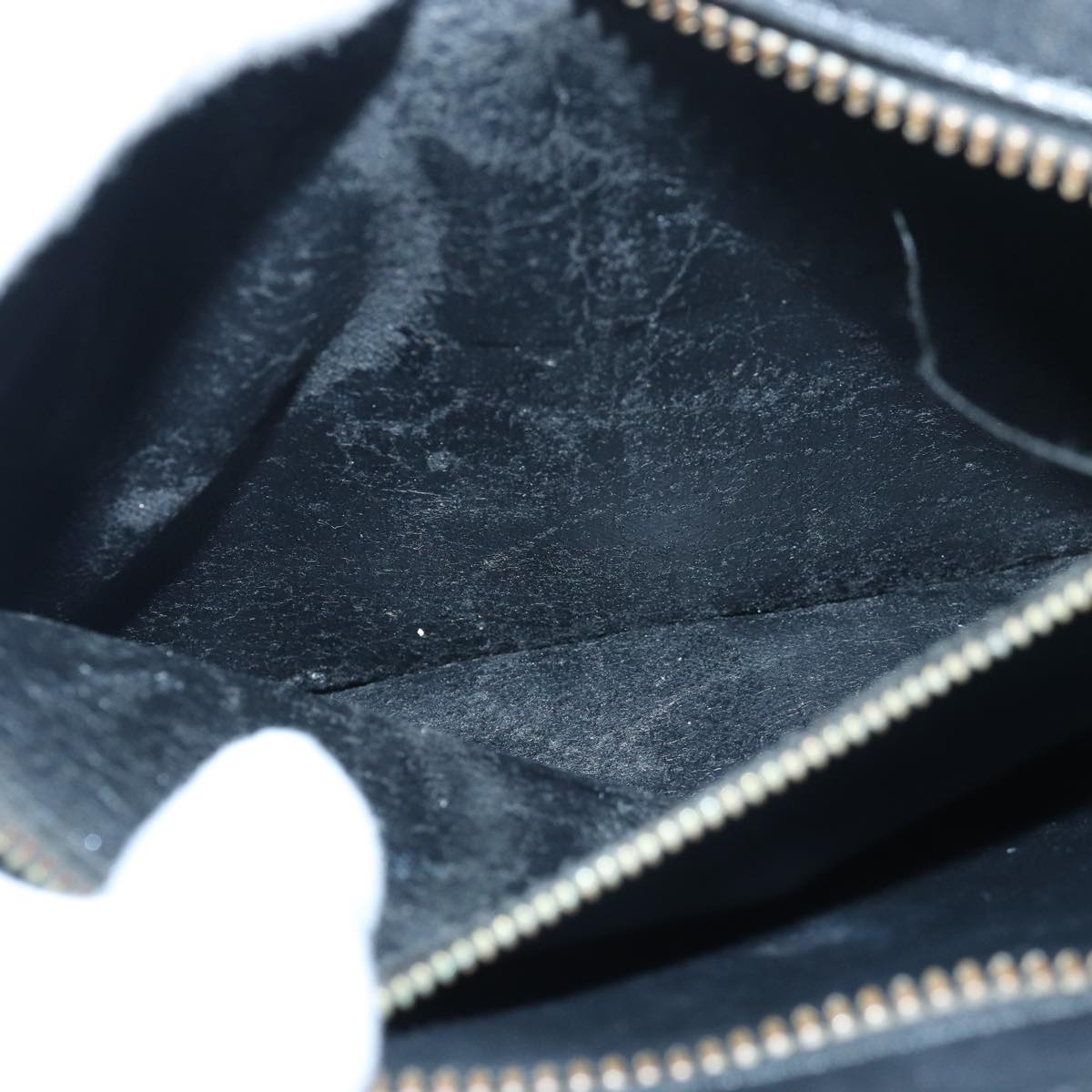 LOUIS VUITTON Epi Angian Shoulder Bag 2way Black M52112 LV 82603