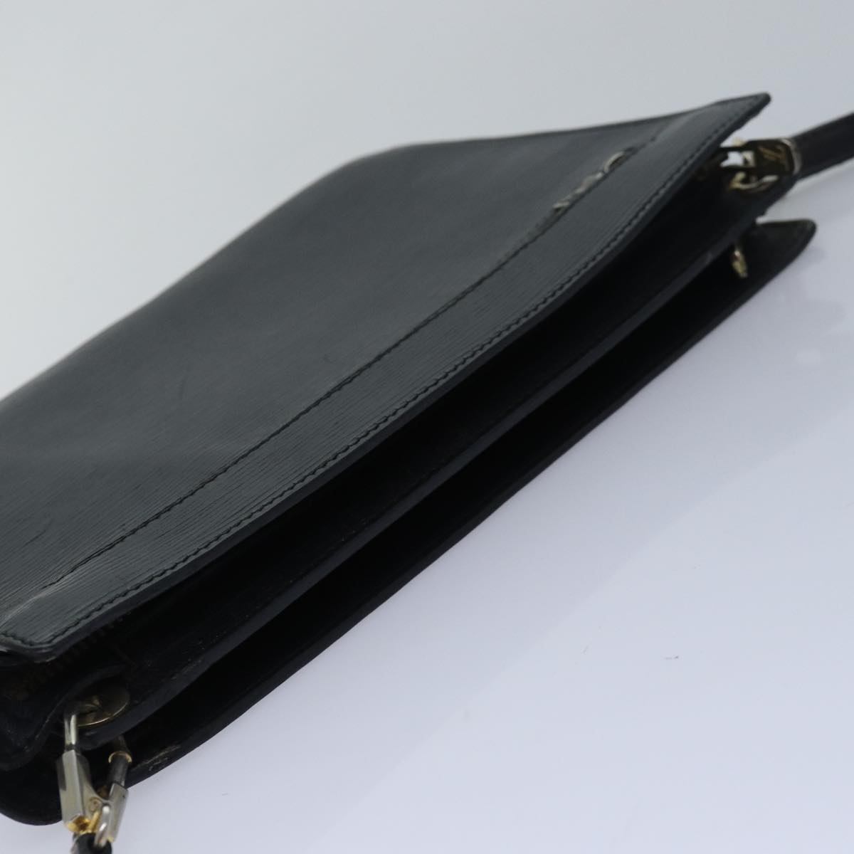 LOUIS VUITTON Epi Angian Shoulder Bag 2way Black M52112 LV 82603