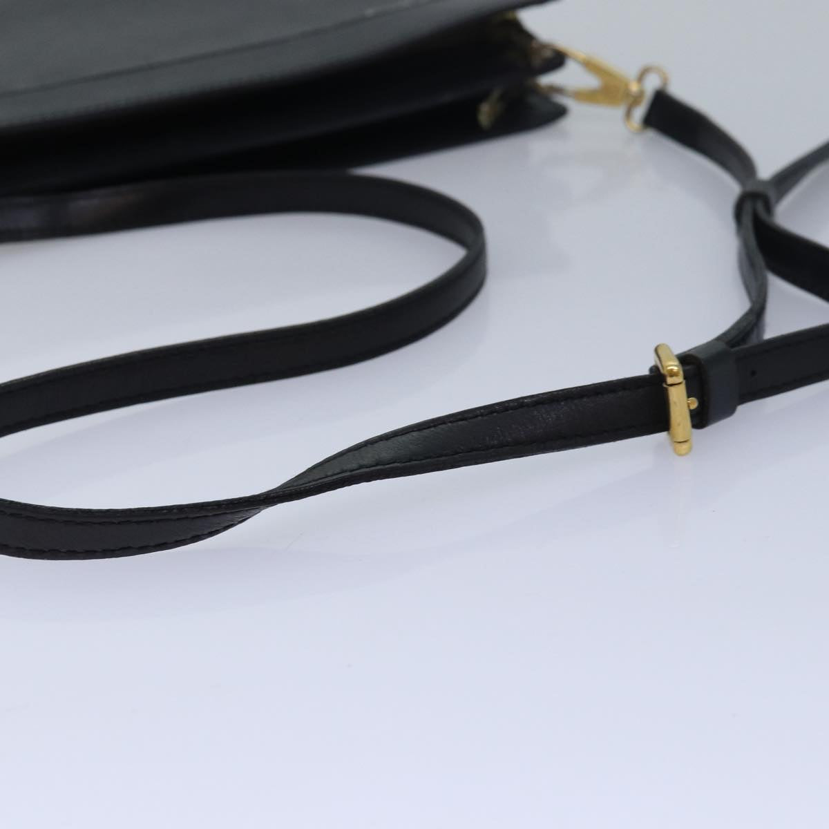 LOUIS VUITTON Epi Angian Shoulder Bag 2way Black M52112 LV 82603
