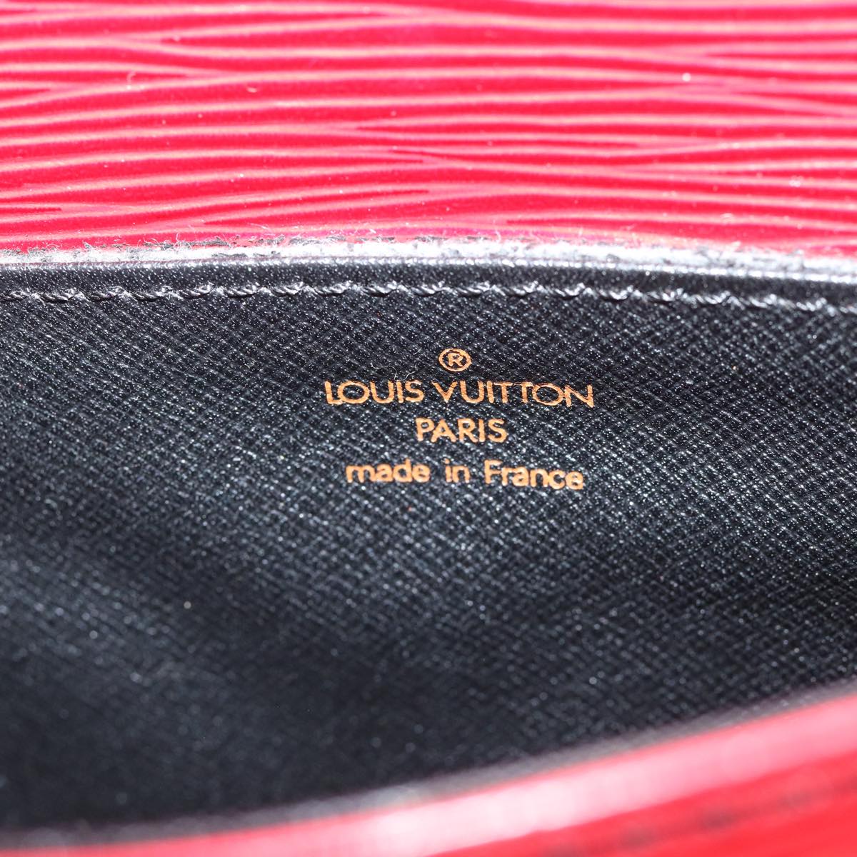 LOUIS VUITTON Epi Saint Cloud PM Shoulder Bag Red M52217 LV 82607