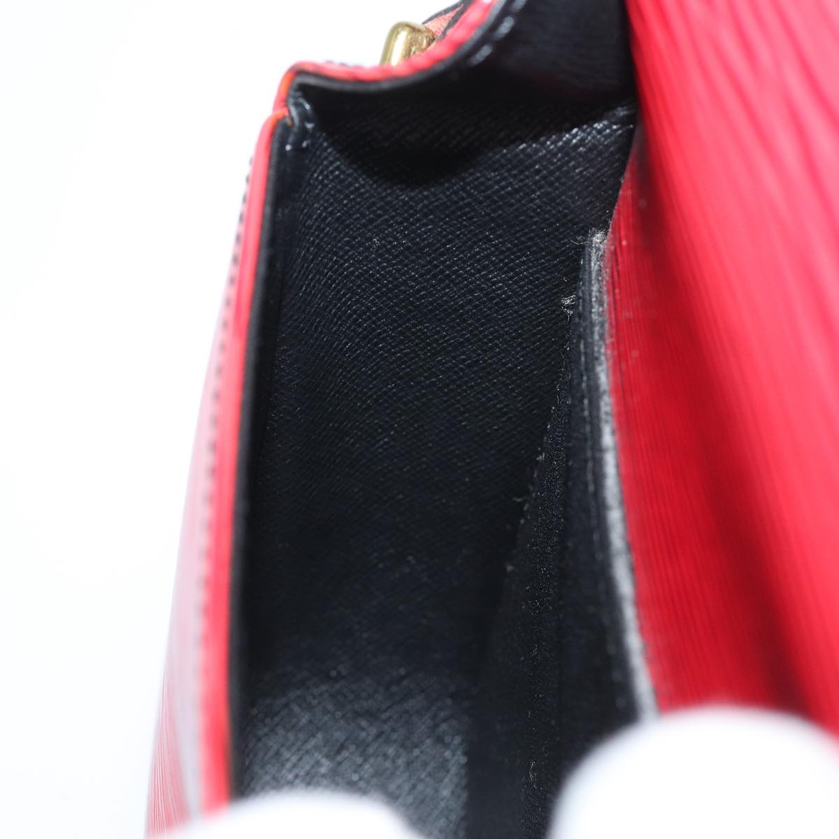 LOUIS VUITTON Epi Saint Cloud PM Shoulder Bag Red M52217 LV 82607