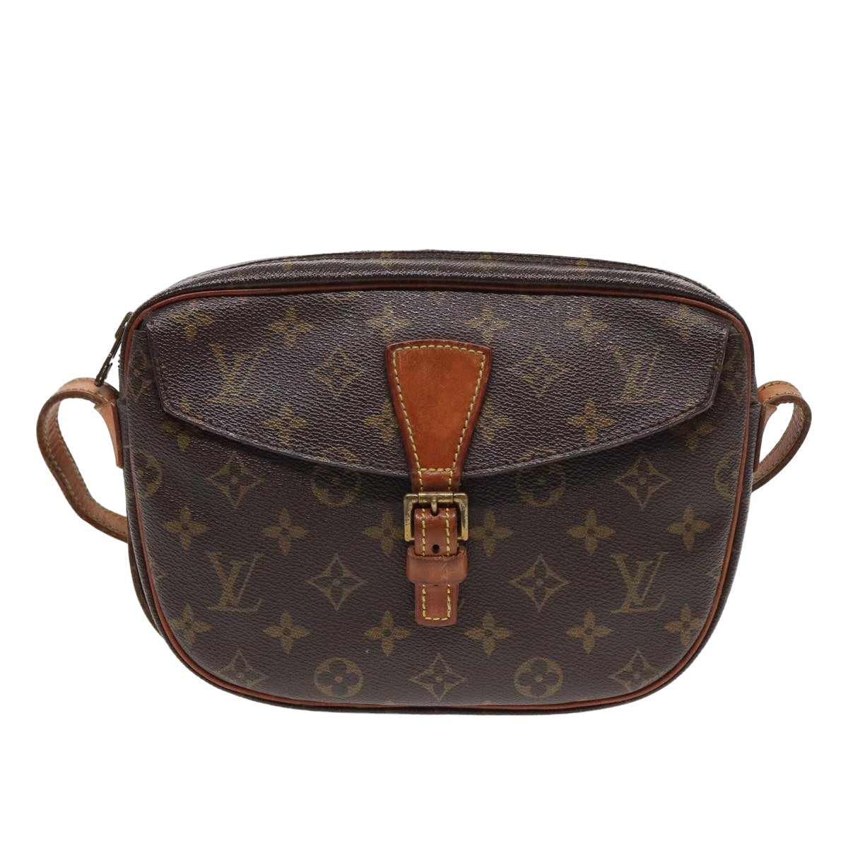 LOUIS VUITTON Monogram Jeune Fille MM Shoulder Bag M51226 LV 82608