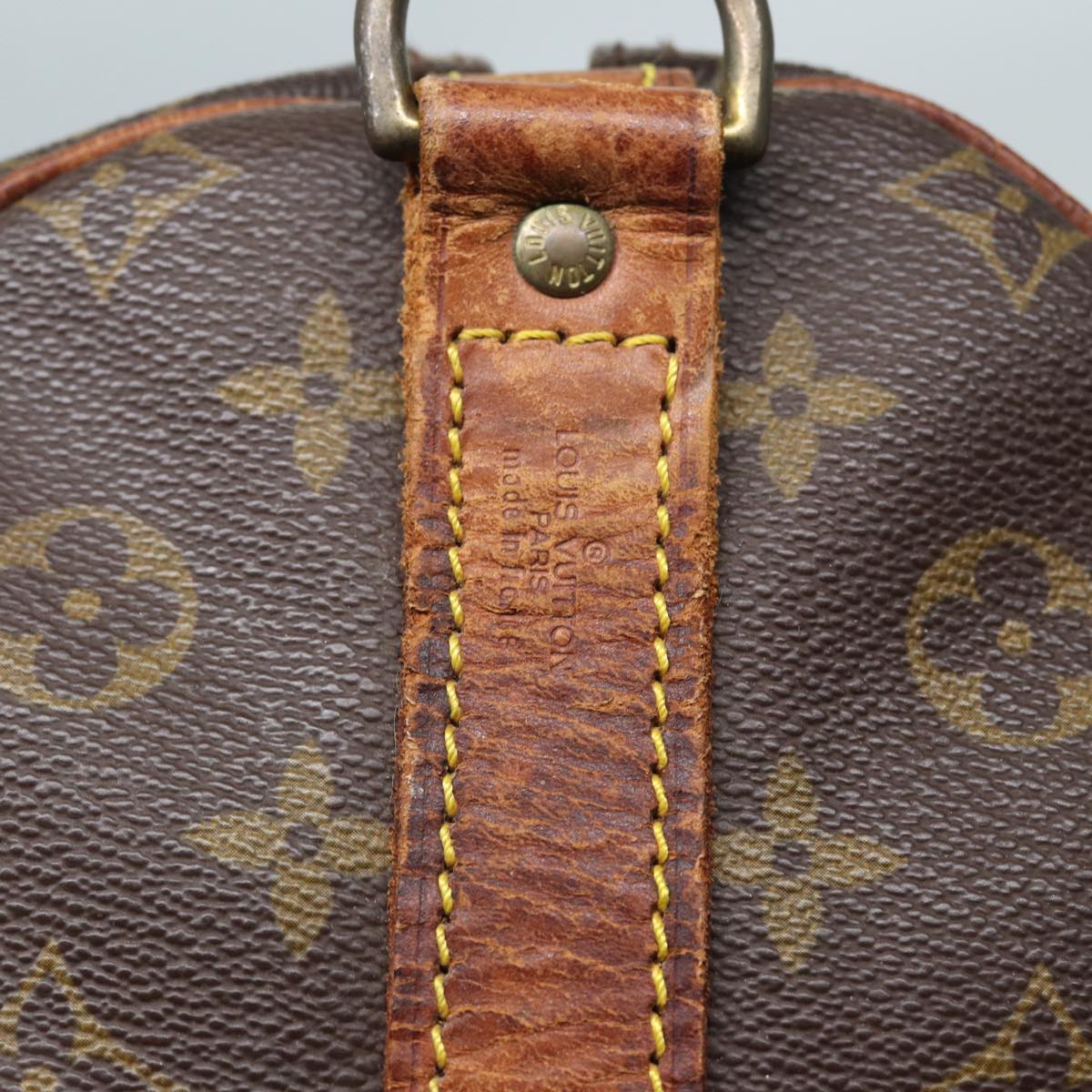 LOUIS VUITTON Monogram Keepall Bandouliere 55 Boston Bag M41414 LV 82643
