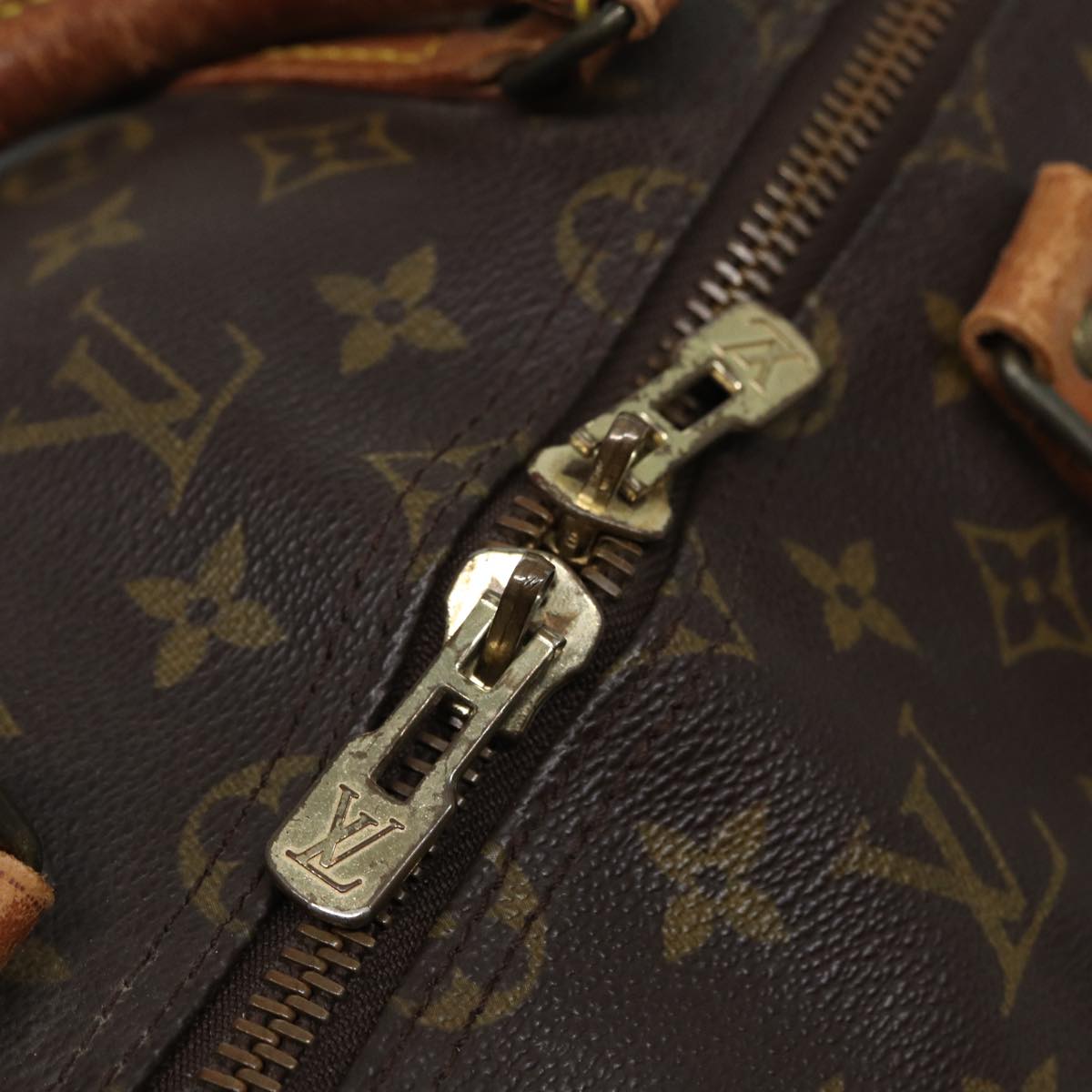 LOUIS VUITTON Monogram Keepall Bandouliere 55 Boston Bag M41414 LV 82643