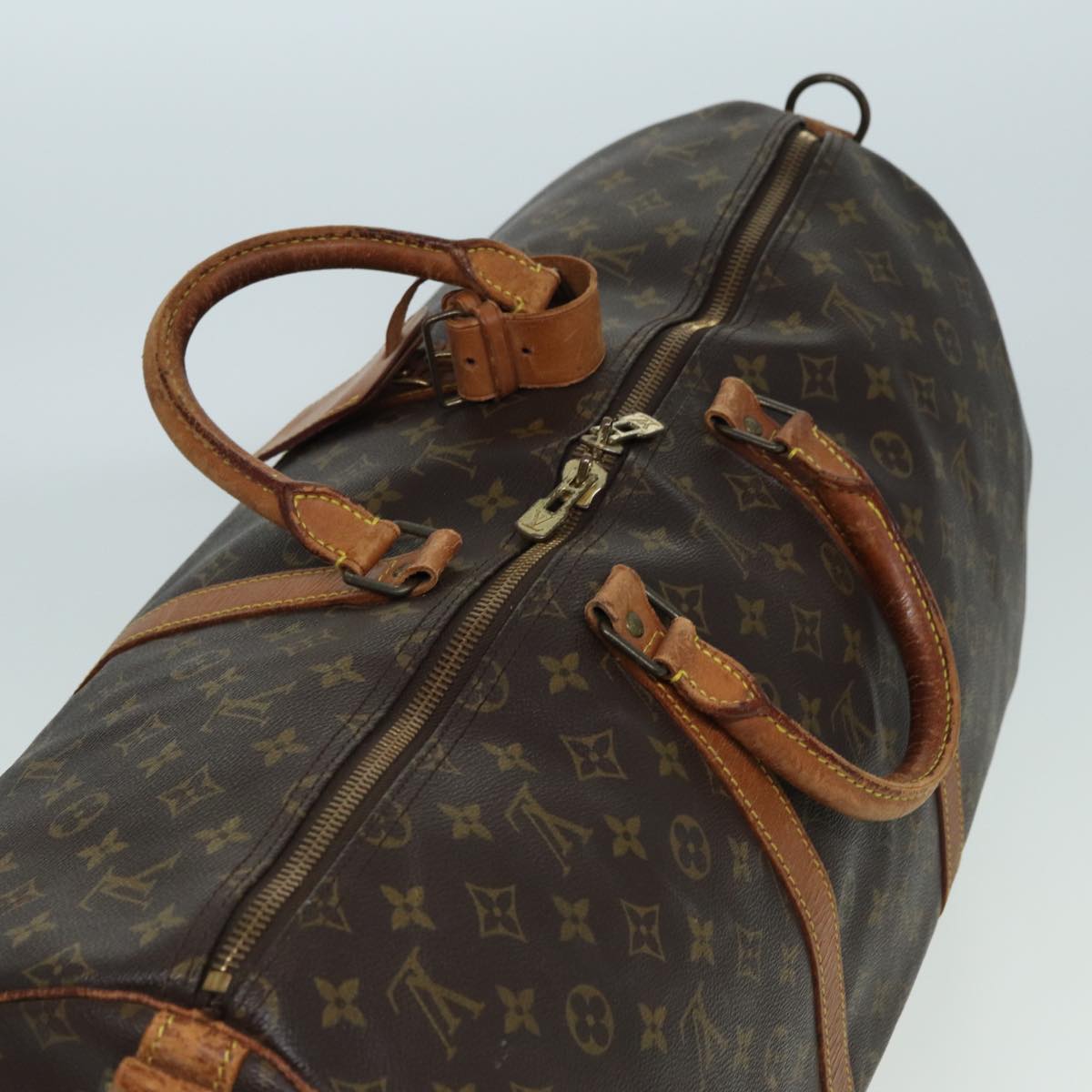LOUIS VUITTON Monogram Keepall Bandouliere 55 Boston Bag M41414 LV 82643
