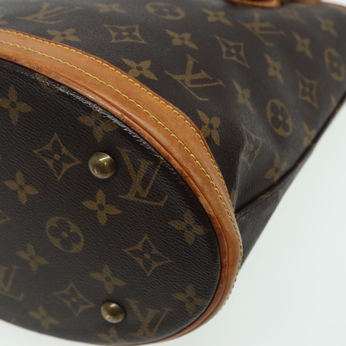 LOUIS VUITTON Monogram Bucket PM Shoulder Bag M42238 LV 82657