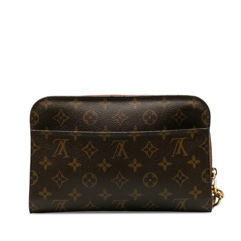 Louis Vuitton Monogram Ors Backpack Second Bag M51790 Brown PVC Leather Men LOUIS VUITTON