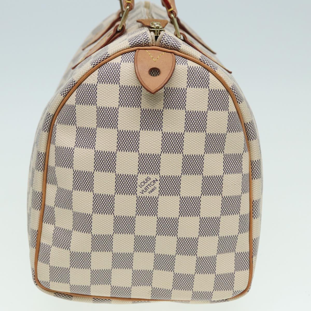 LOUIS VUITTON Damier Azur Speedy 30 Hand Bag N41533 LV 82725
