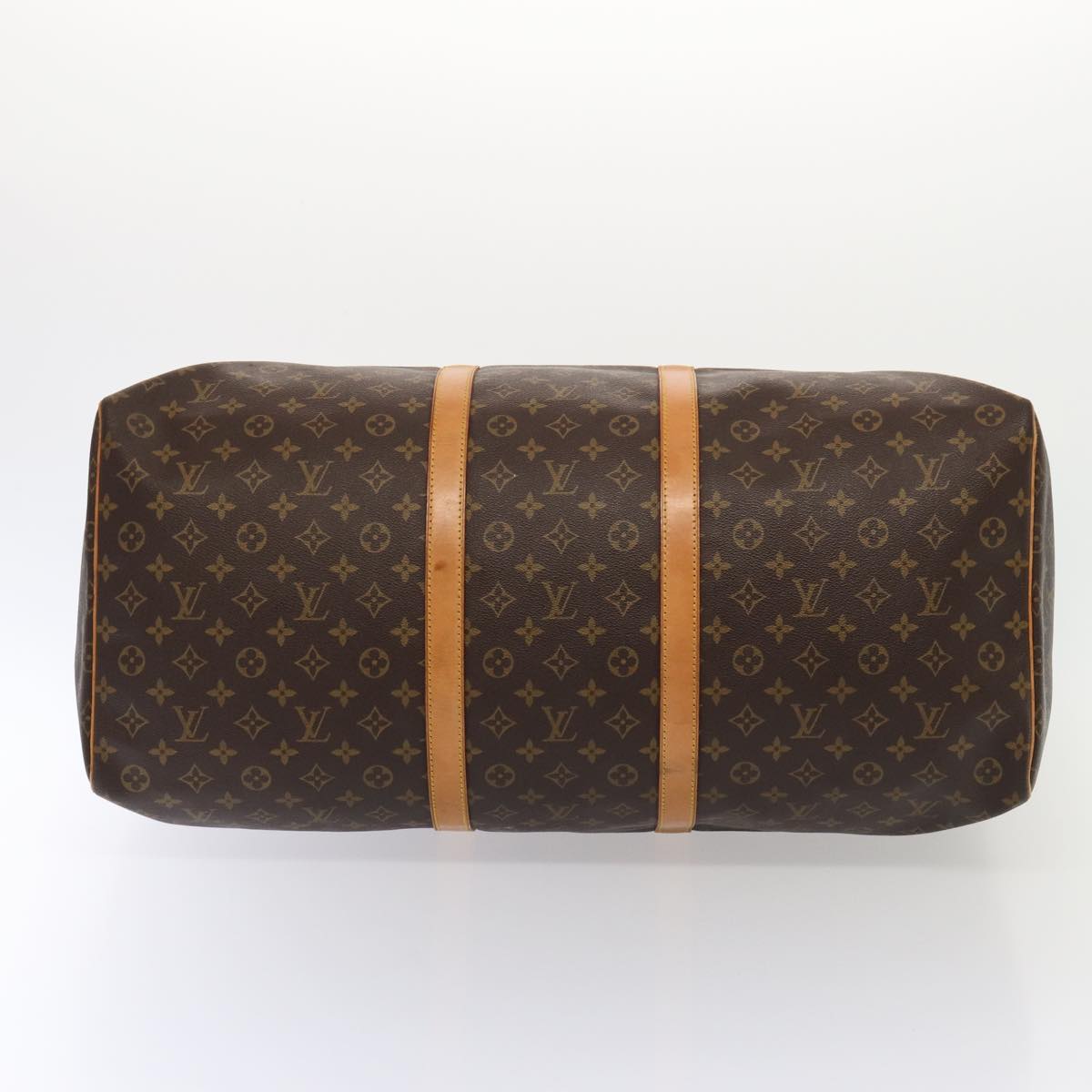LOUIS VUITTON Monogram Keepall 60 Boston Bag M41422 LV 82726