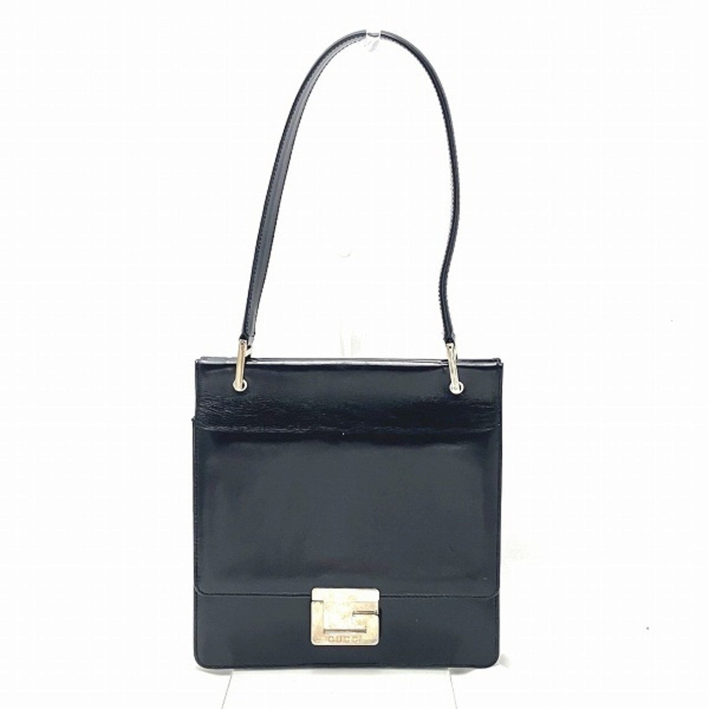 Gucci Logo G  Leather Shoulder Bag ()