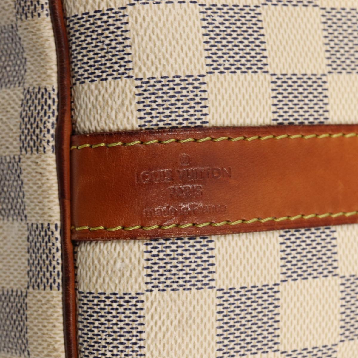 LOUIS VUITTON Damier Azur Keepall Bandouliere 45 Boston Bag N48223 LV 82740