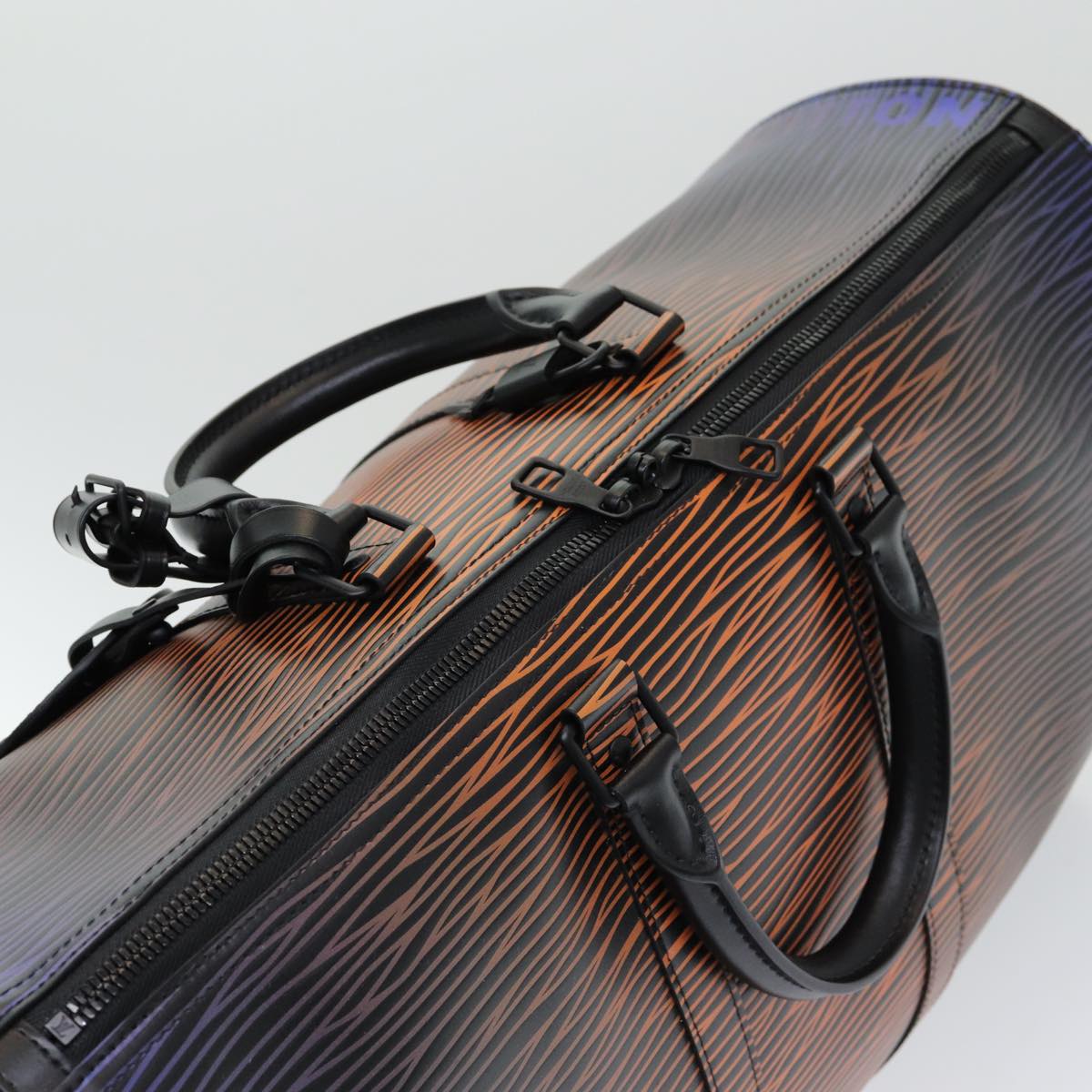 LOUIS VUITTON Epi XL Keepall Bandouliere 50 Boston Bag Black M23174 82746S