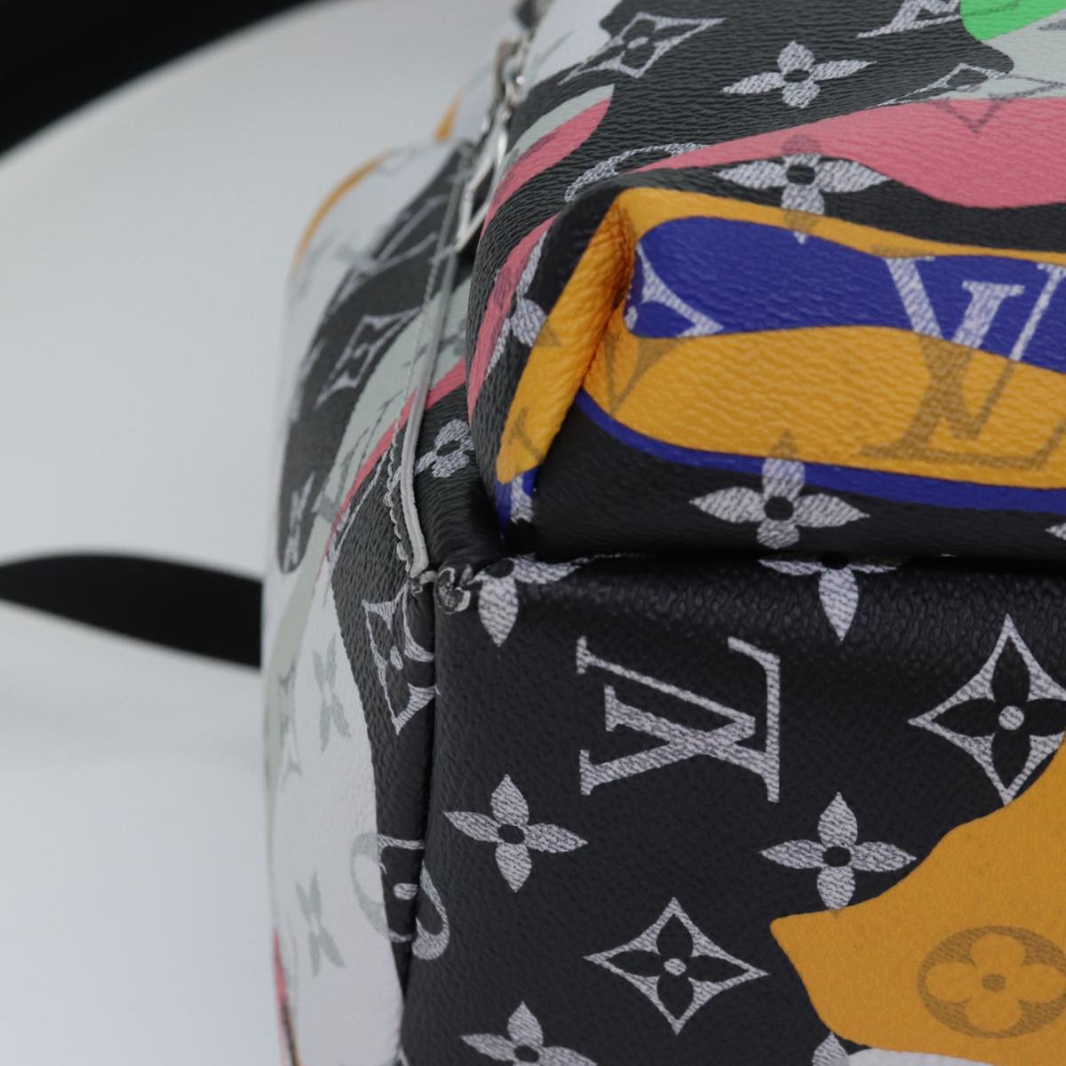 LOUIS VUITTON Monogram LV Portrait Discovery Backpack PM M46680 LV 82747A