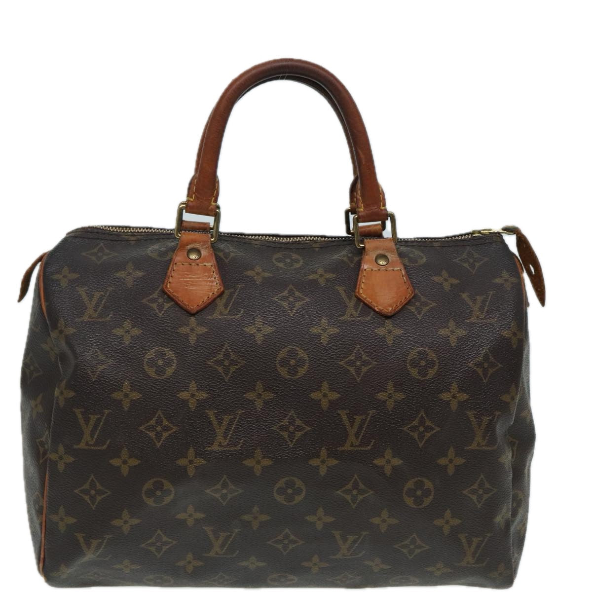 LOUIS VUITTON Monogram Speedy 30 Hand Bag M41526 LV 82751