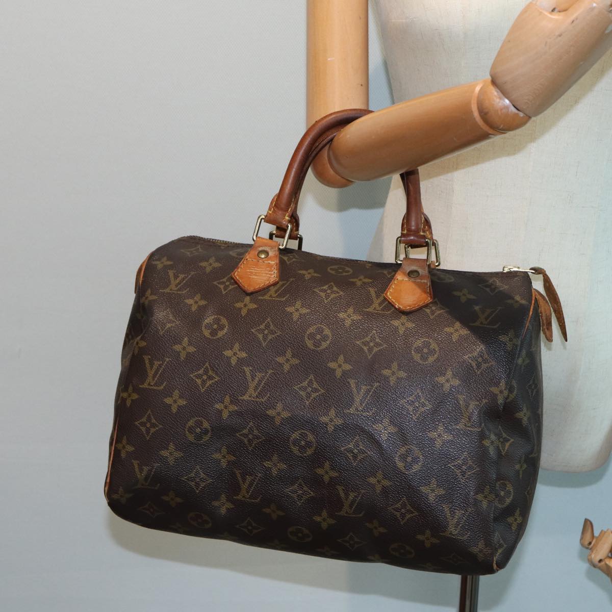 LOUIS VUITTON Monogram Speedy 30 Hand Bag M41526 LV 82751
